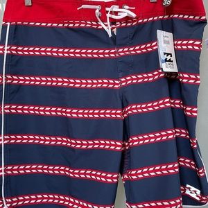 Men’s Billabong swimming trunks.